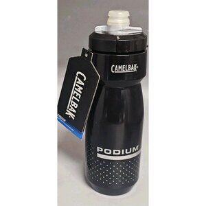 CamelBak Podium 24oz Black BPA-Free Water Bottle With Jet Valve